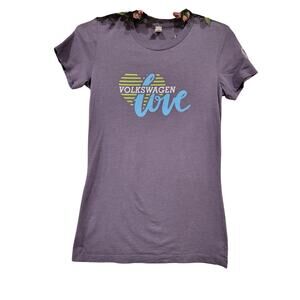 Volkswagen Small Love Graphic Vintage Inspired T-Shirt Retro Good Vibes 70s Surf